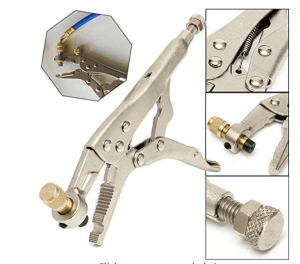 Recovery Refrigeration Tube Locking Plier Tool